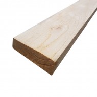 4.8 - (100x22mm) White Deal Rough (4x1)