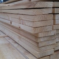 4.8 - (100x22mm) White Deal Rough (4x1)