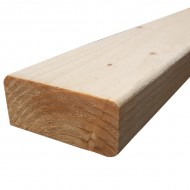 5.4m - (100 X 44mm) White Deal Rough (4x2)