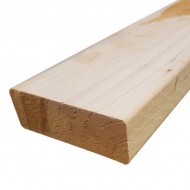 4.8 - (125x44mm) White Deal Rough (5x2) Std
