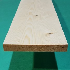 4.8m - 150 X 22 Square Edge White Deal (6x1)