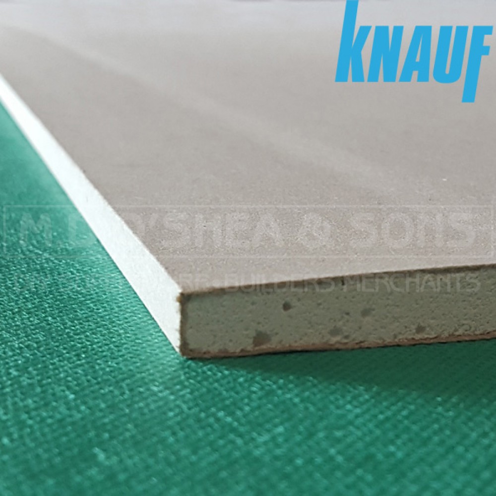 8x4 15mm Knauf Standard Wallboard Slabs | 2438 x 1200mm