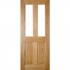 2'6"" X 6'6"" - Deanta Nm4g Oak Door ( Unglazed)