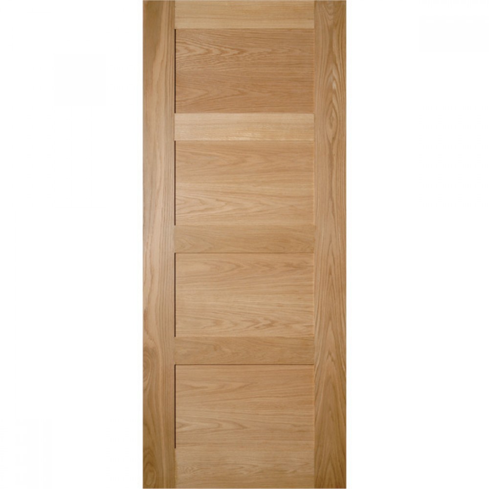 2'6"" X 6'6"" - Deanta Hp1 Panel Oak Shaker Door