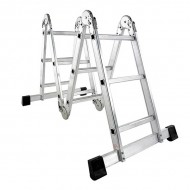 Proplus 4 Section Hinged Aluminium Ladder