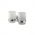Mezzo N280801 Double Tumbler & Holder Chrome | N403008