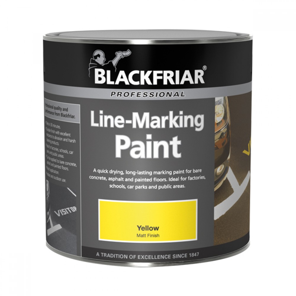 Blackfriar Line Marking Paint Yellow 1l