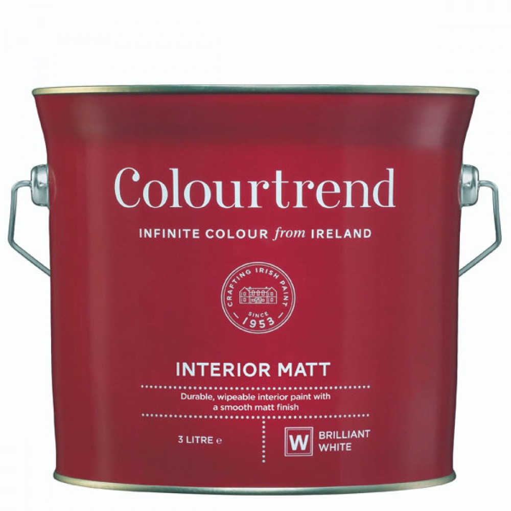Colourtrend Interior Matt | Brilliant White | Size Options