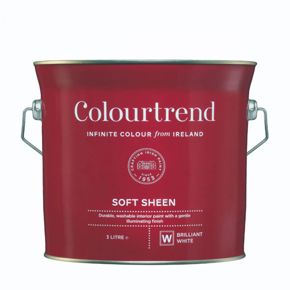 Colourtrend Soft Sheen | Brilliant White | Size Options