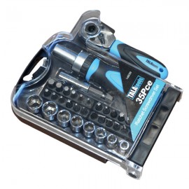 Tala Tools 35 Piece Ratchet Screwdriver Set | TAL69359