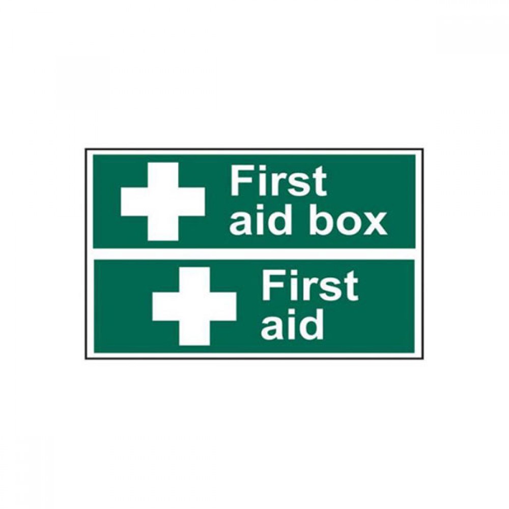 Scan First Aid/First Aid Box Sign | 300 x 200mm