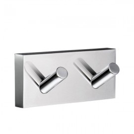 Smedbo Double Towel Hook | Rk356