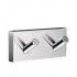 Smedbo Double Towel Hook | Rk356