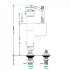 Skylo Universal Float Valve | UNI/P