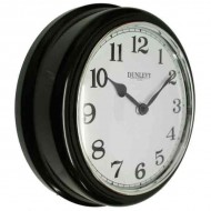 Black Deep Wall Clock | 10 inch