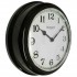Black Deep Wall Clock | 10 inch