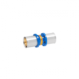 Ape Straight Coupler Blue 20 x 20