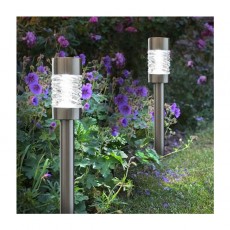 Martello Solar Stake Light | Stainless Steel