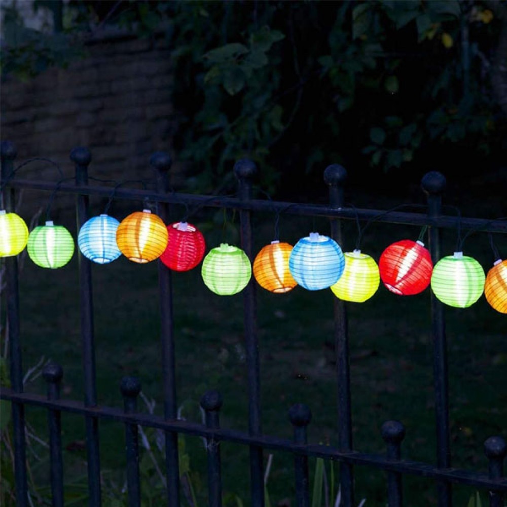 Solar Chinese Lanterns | 10 Pack