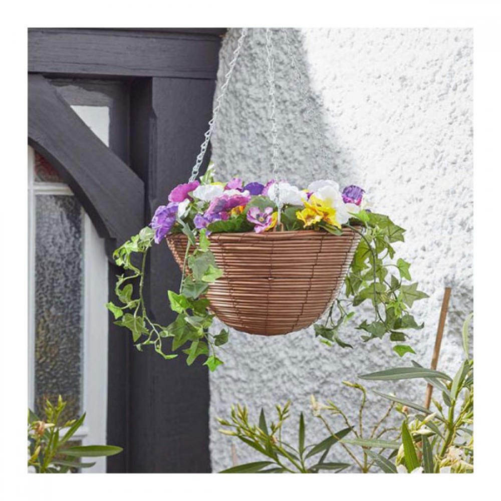 Easy Basket | Pansies