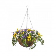Easy Basket | Pansies