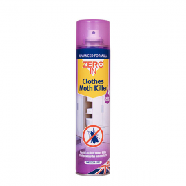 Zero In Clothes Moth Killer Aerosol 300ml | Zer434