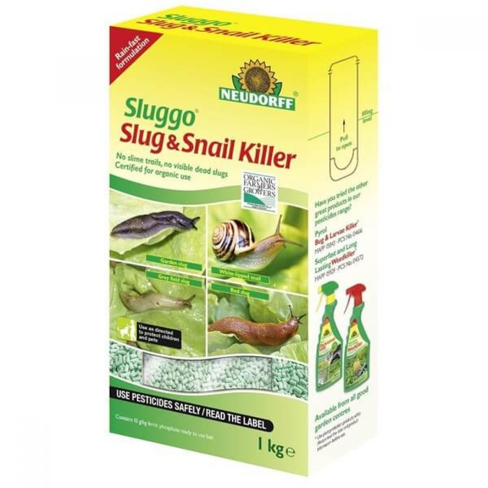 Neudorff Sluggo Slug & Snail Killer 1kg