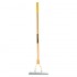 True Temper Thatching Rake With Long Wooden Handle