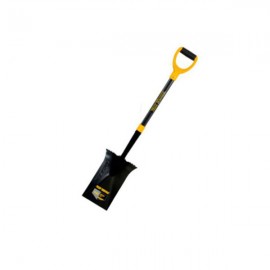 True Temper Digging Spade with D Grip Fibreglass Handle