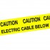 Warning Tape " Caution Electric Cable Below " 150mm X 365m