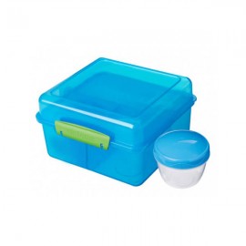 Sistema 2l Lunch Cube Max With Yoghurt Tub