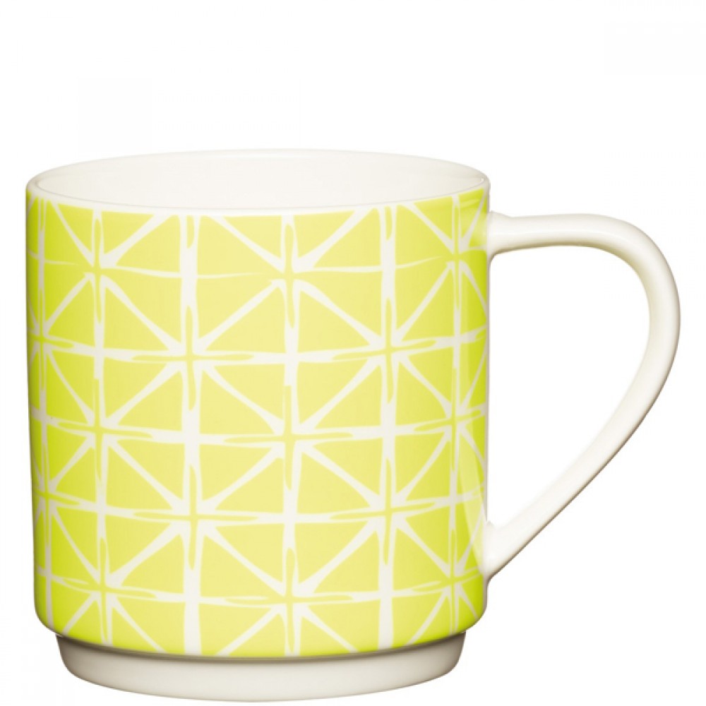 Kc Stacking Mug 340ml Neon Yellow