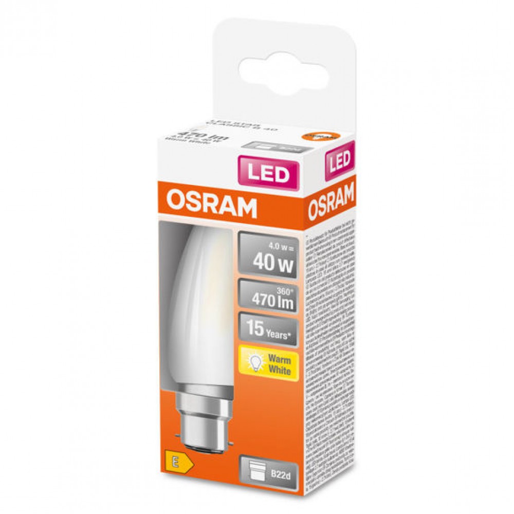 Osram B22 LED Can Frs Fil|40W|4W 