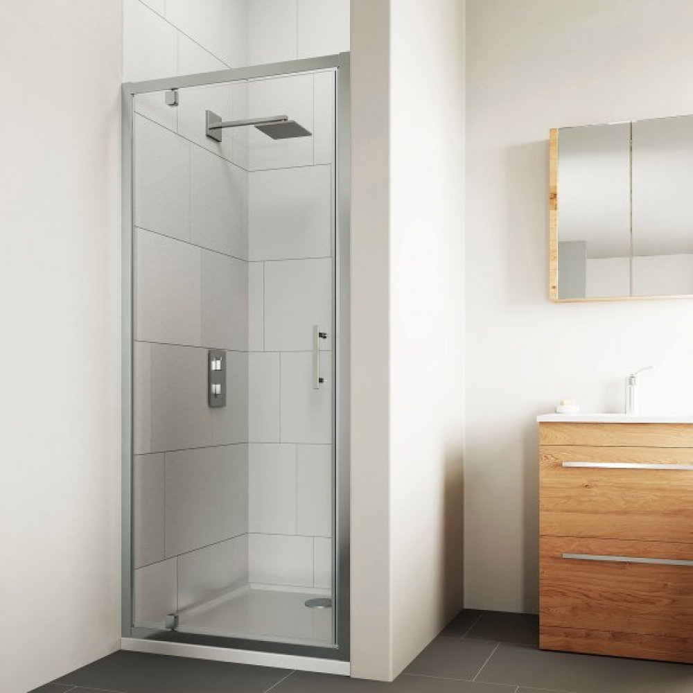 Verve Pivot Door 1000mm Silver