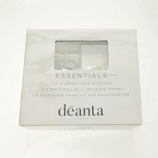 Deanta Skellig Full Set Satin Lockset | Door handle & Lock Set
