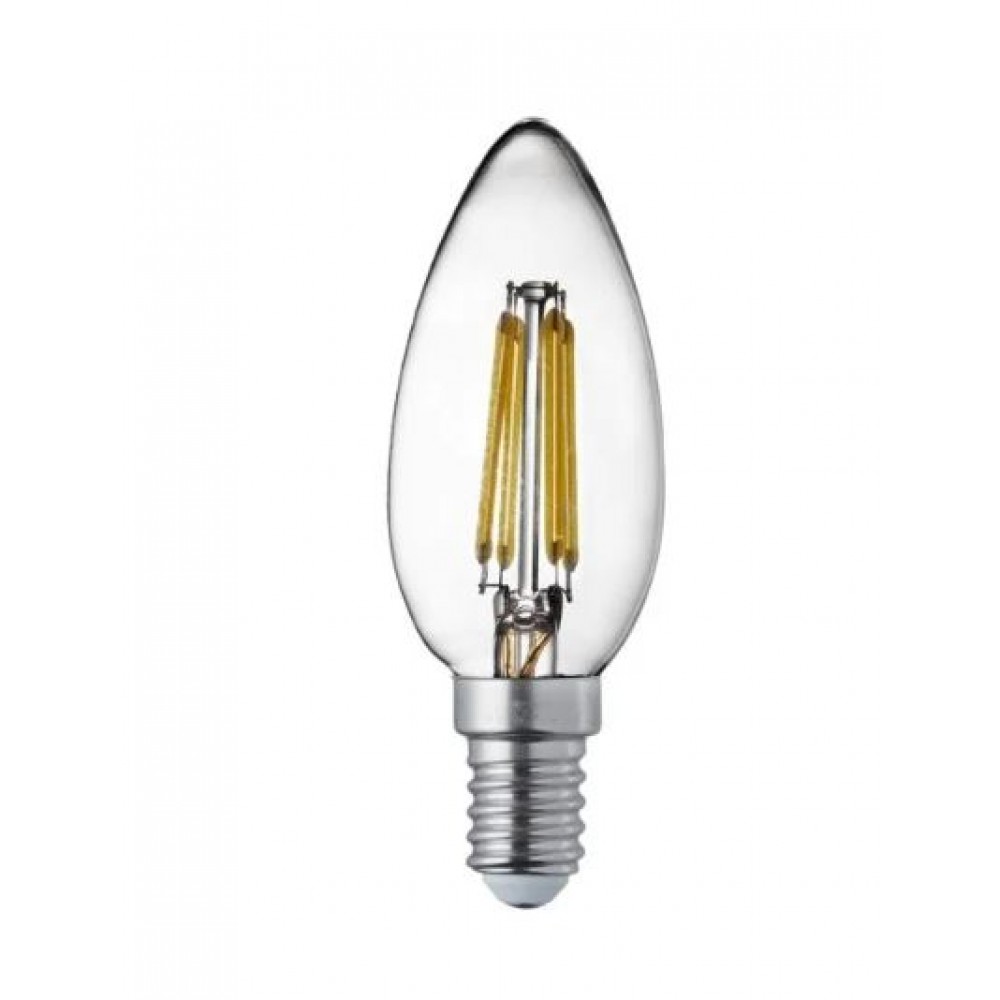 Osram 4.5w LED G/ball Clear|Dimmable|40w|E14
