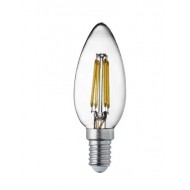 Osram 4.5w LED G/ball Clear|Dimmable|40w|E14