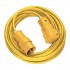 110v Yellow Extension Cable Single Socket | 14m