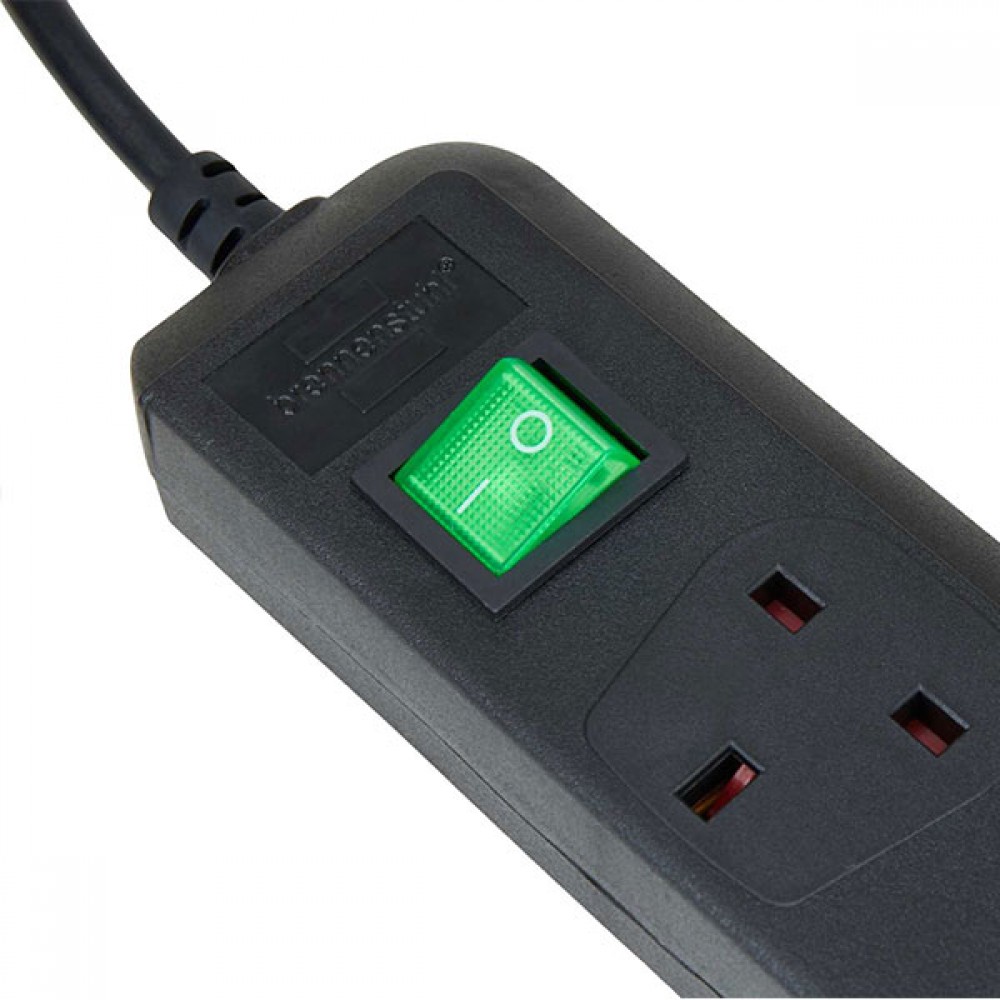 Ecoline Extension Socket 6 Way 1.5m