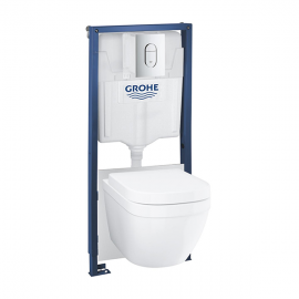 Grohe Euro Wall Hung Pan 5 in 1 Bundle | 1.13m | 39536000