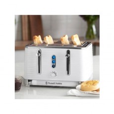 Russell Hobbs Inspire 4 Slice Toaster White | 24380
