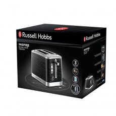 Russell Hobbs Inspire 2 Slice Toaster Black | 24371