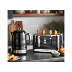 Russell Hobbs Inspire 4 Slice Toaster Black | 24381