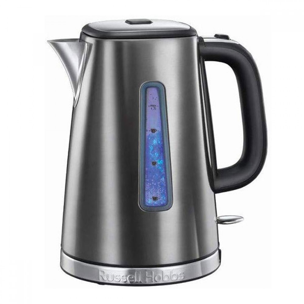Russell Hobbs Luna Quiet Boil Kettle Moonlight Grey | 23211