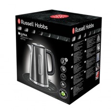 Russell Hobbs Luna Quiet Boil Kettle Moonlight Grey | 23211
