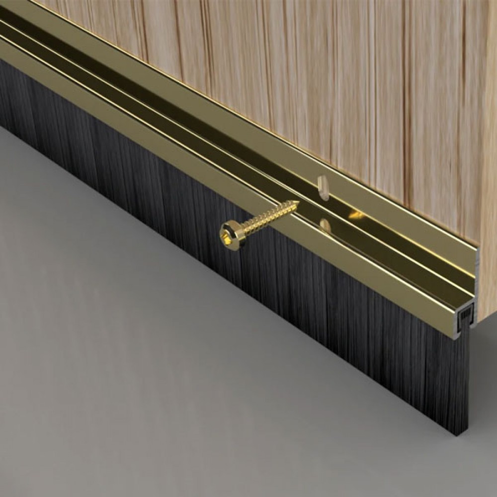 Brush Bottom Door Seal | 914mm | Colour Options