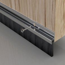 Brush Bottom Door Seal | 914mm | Colour Options