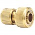 Brass Hose End Connector (3/4")