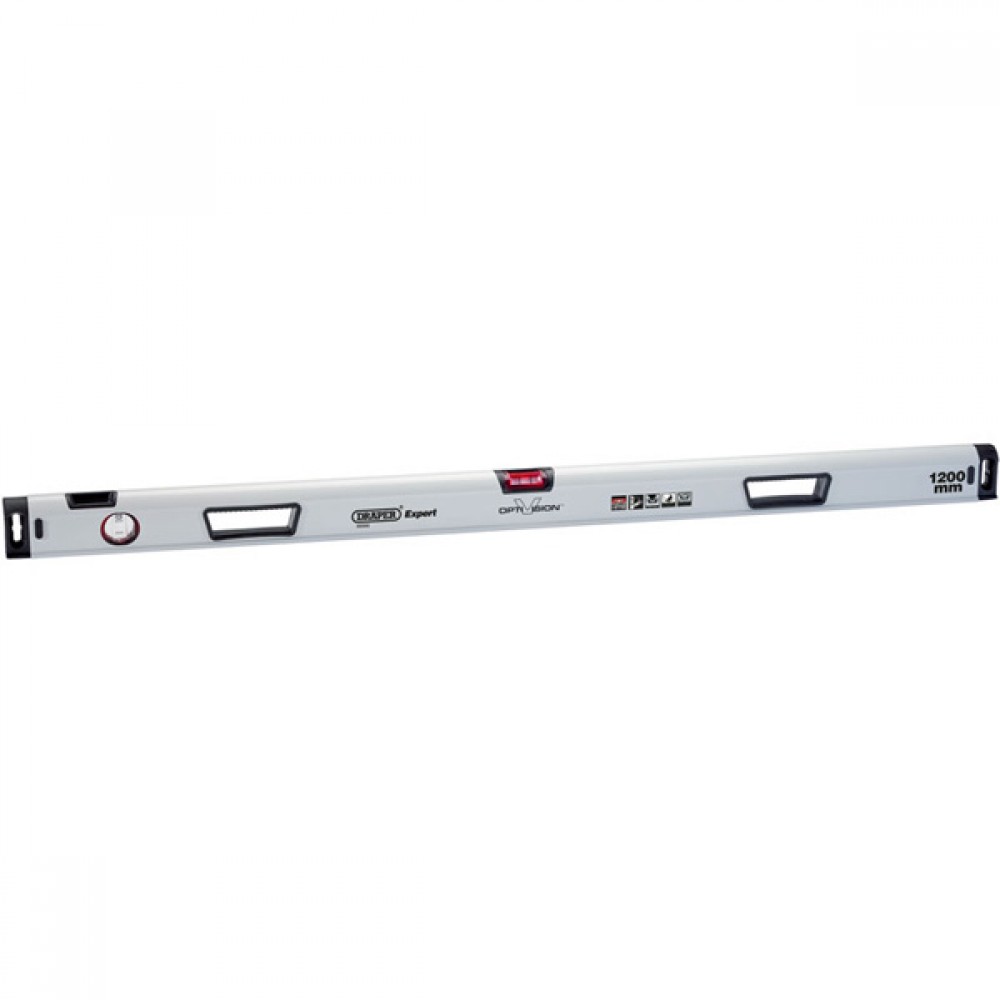 Draper Opti-vision Box Section Level With Dual Vials