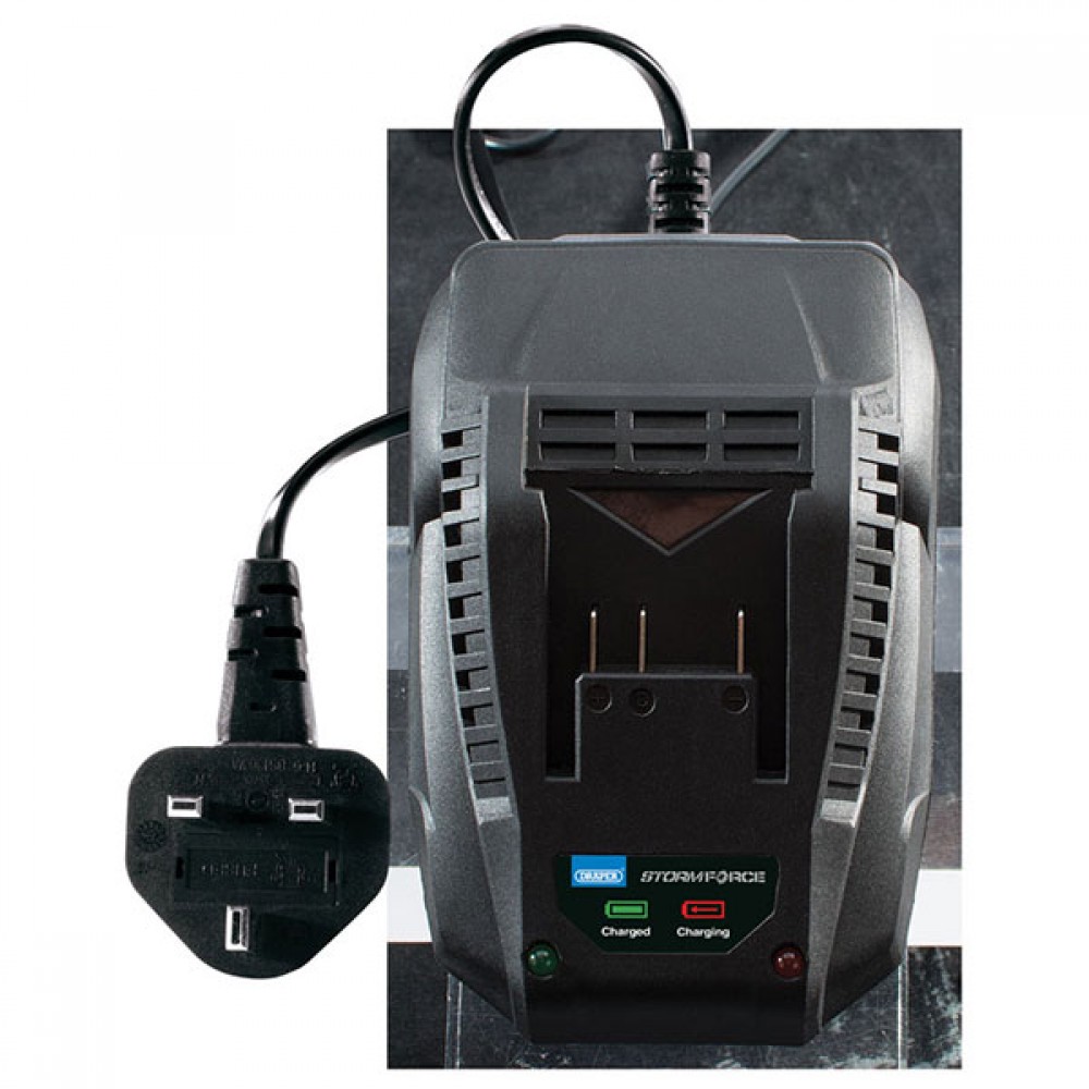 Storm Force 20v Fast Charger For Power Interchange Batteries